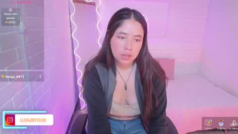 Snapshot of lauxury_tay chatting on September 10, 3:28 am Lauxury online show from September 10, 3:28 am