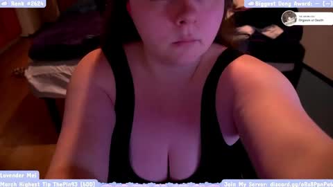 LavenderMei online show from April 4, 6:40 pm