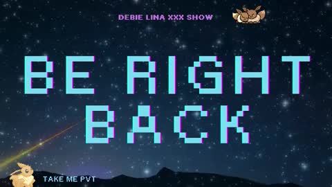 DebieLina online show from September 12, 4:03 pm
