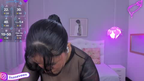 Snapshot of lisa7_7 chatting on February 7, 6:56 pm Lisa online show from February 7, 6:56 pm