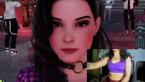 Snapshot of little_doll25 chatting on January 31, 11:45 pm Succubus Blue online show from January 31, 11:45 pm