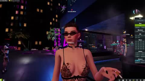 Snapshot of little_doll25 chatting on January 29, 1:58 am Succubus Blue online show from January 29, 1:58 am