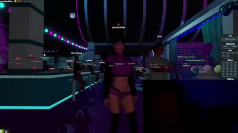 Snapshot of little_doll25 chatting on February 1, 10:48 am Succubus Blue online show from February 1, 10:48 am