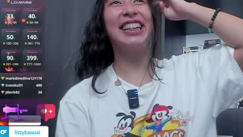 lizzy online show from April 18, 7:58 pm