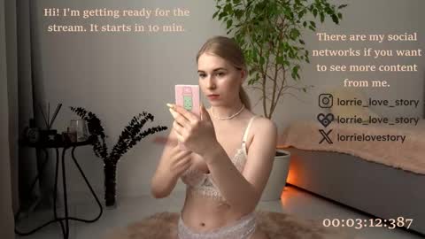 Lorrie online show from February 9, 5:22 pm