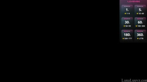 Luna Luuvz online show from March 3, 7:25 am