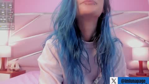 Snapshot of lunapagee chatting on January 18, 2:33 pm Luna Page online show from January 18, 2:33 pm