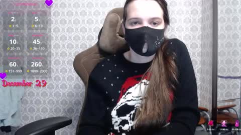 Snapshot of m00n8kiki chatting on December 29, 6:05 pm Ksu online show from December 29, 6:05 pm