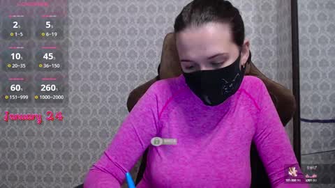 Snapshot of m00n8kiki chatting on January 24, 7:41 am Ksu online show from January 24, 7:41 am