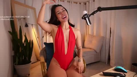 Snapshot of madisonlara chatting on February 9, 4:18 pm madisonlara online show from February 9, 4:18 pm
