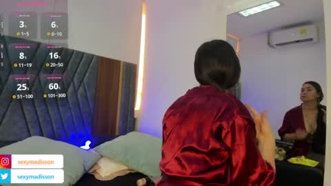 Snapshot of madisson7 chatting on January 22, 12:06 pm Madisson online show from January 22, 12:06 pm
