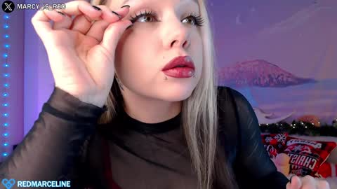 Snapshot of marceline_red chatting on December 5, 2:33 pm Lady Marceline online show from December 5, 2:33 pm