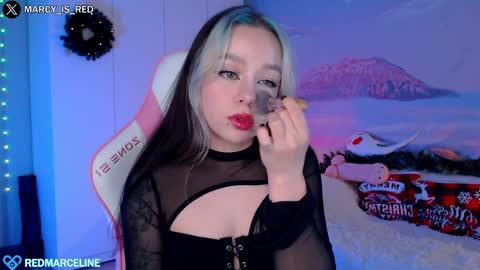 Snapshot of marceline_red chatting on December 29, 3:13 pm Lady Marceline online show from December 29, 3:13 pm