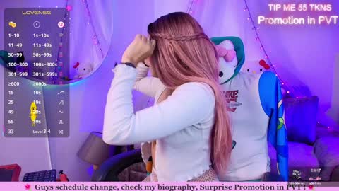 Snapshot of marcy_neko chatting on February 4, 12:22 pm Marceline online show from February 4, 12:22 pm