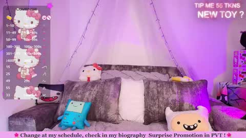 Snapshot of marcy_neko chatting on February 12, 12:33 pm Marceline online show from February 12, 12:33 pm