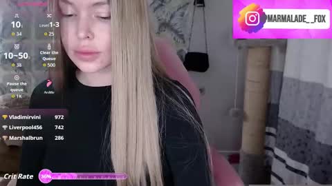 Marmalade Fox online show from March 17, 6:01 pm