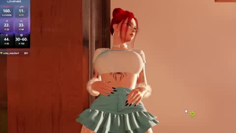 Snapshot of maya_3dxx chatting on February 22, 3:23 am Maya online show from February 22, 3:23 am
