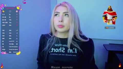 Megan rose online show from March 27, 4:47 am