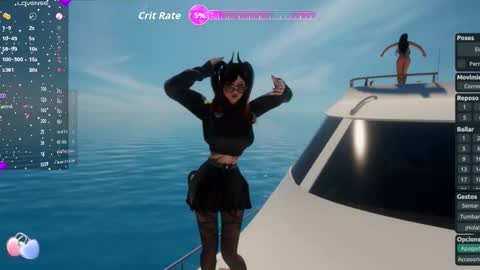 Megan online show from February 7, 1:09 am