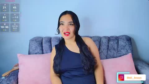 Snapshot of meli__brown chatting on October 4, 7:03 am Independent model online show from October 4, 7:03 am