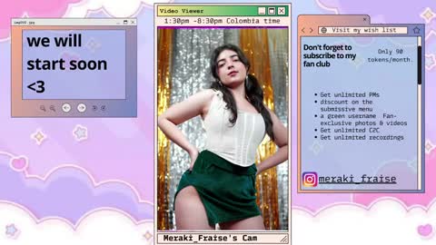 Snapshot of meraki_fraise chatting on January 27, 6:52 pm online show from January 27, 6:52 pm