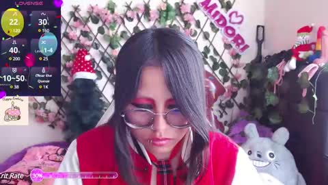 Snapshot of midoriquinn chatting on December 6, 4:28 pm Midori 7u7 online show from December 6, 4:28 pm