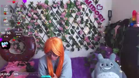 Snapshot of midoriquinn chatting on January 23, 4:49 pm Midori 7u7 online show from January 23, 4:49 pm