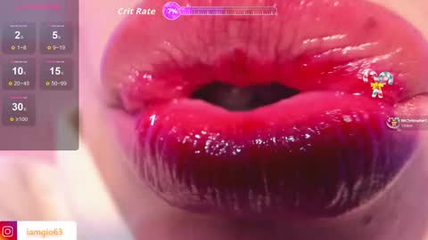Snapshot of monica_amberr chatting on October 16, 3:42 am I am Gio online show from October 16, 3:42 am
