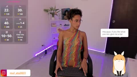 Snapshot of mulata_ch chatting on March 8, 7:51 pm HEY GUYS IF YOU LIKE SEXY SHOW YOU ARE IN THE CORRECT PLACE CU WENESDAY PVT OPEN TRANSMISSION TIME 5 PM - 10 PM COLOMBIA online show from March 8, 7:51 pm