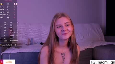 Snapshot of naomigirl33 chatting on February 8, 6:22 am Naomi Dear I will be online at 1200 UTC online show from February 8, 6:22 am