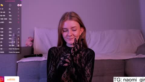 Snapshot of naomigirl33 chatting on February 7, 7:18 am Naomi Dear I will be online at 1200 UTC online show from February 7, 7:18 am