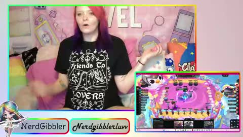 Snapshot of nerdgibbler chatting on September 22, 12:47 pm NerdGibbler online show from September 22, 12:47 pm