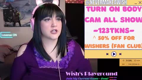 Wishs Playground online show from March 10, 10:30 am