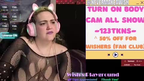 Wishs Playground online show from March 26, 10:06 am