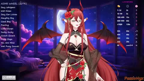 Succubus Nyx online show from December 5, 2:42 am