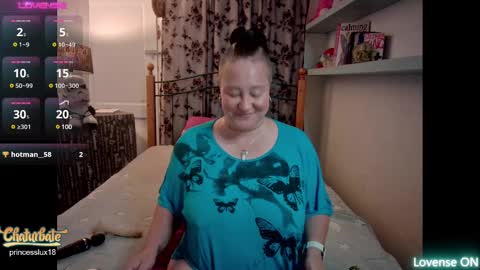 Snapshot of princesslux18 chatting on February 15, 8:23 pm Lux Alot Luxi online show from February 15, 8:23 pm