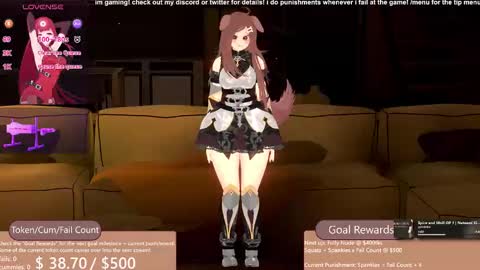 Snapshot of puppyinu chatting on October 12, 4:20 pm Inuyama Wanko online show from October 12, 4:20 pm