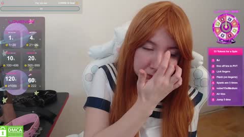 Snapshot of purple_shy_cat chatting on December 17, 6:24 am Emilia pvt extra anal or topless 200tk online show from December 17, 6:24 am