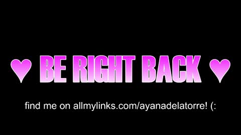 Ayana Delatorre online show from May 27, 1:57 am