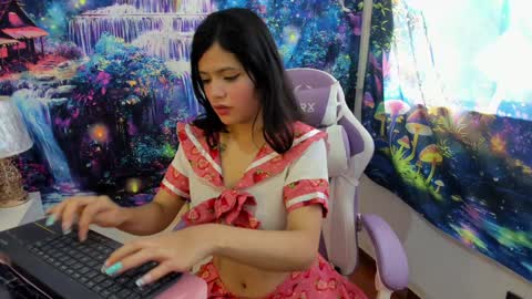 Snapshot of rainbow__coockie chatting on January 25, 7:16 pm rainbow__coockie online show from January 25, 7:16 pm