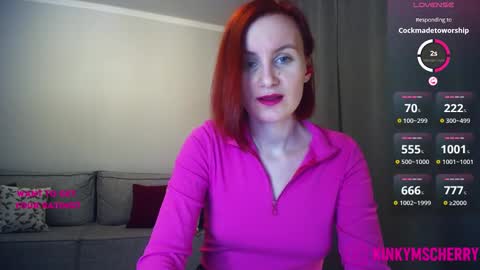 Snapshot of randycherry chatting on December 12, 3:37 pm Cherry Miss Cherry online show from December 12, 3:37 pm
