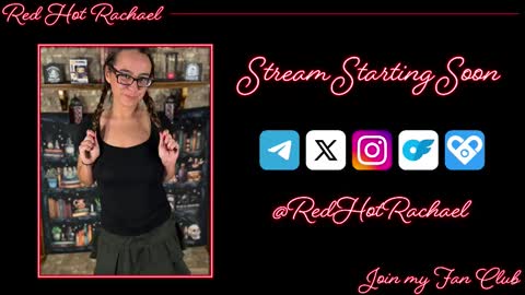 Red Hot Rachael online show from February 22, 10:04 pm