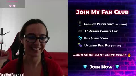 Red Hot Rachael online show from October 25, 9:32 pm