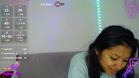 Snapshot of ricura_mily chatting on February 16, 9:15 am milena online show from February 16, 9:15 am