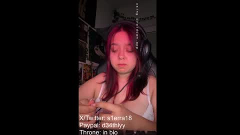 s1erra18 online show from July 28, 4:16 pm