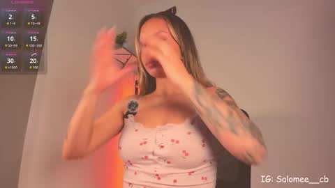 Salome  online show from March 10, 6:34 pm