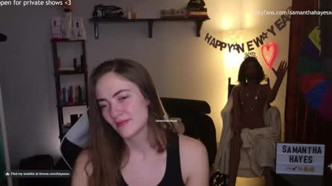 The Real Samantha Hayes haha  online show from January 13, 12:51 am