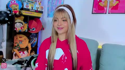 sammy devinne online show from April 22, 9:45 pm