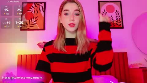Snapshot of sammyaltham chatting on March 10, 11:27 pm Sam online show from March 10, 11:27 pm
