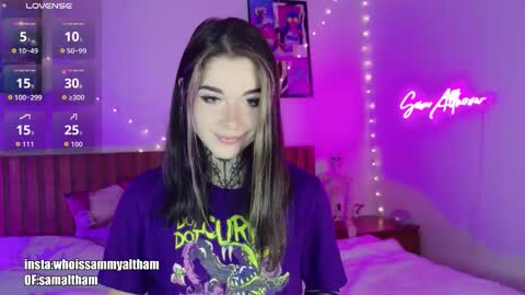 Snapshot of sammyaltham chatting on October 11, 11:51 pm Sam online show from October 11, 11:51 pm